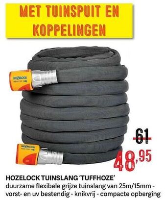 Hozelock tuinslang tuffhoze