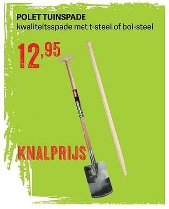 Bouwcenter Frans Vlaeminck Polet tuinspade aanbieding