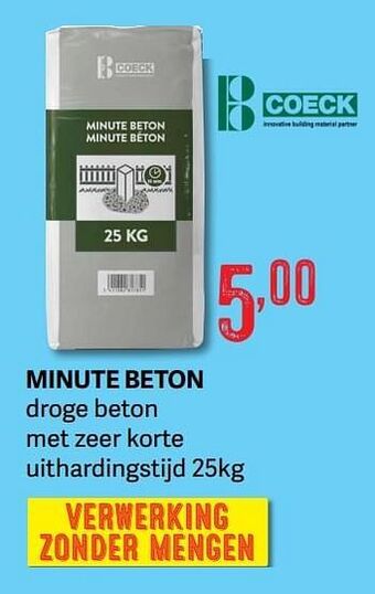 Minute beton