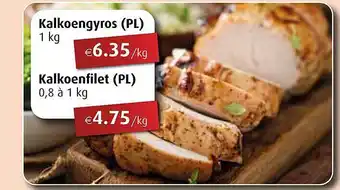Aronde Kalkoengyros en kalkoenfilet aanbieding