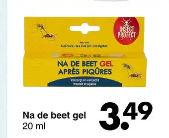 Wibra Na de beet gel 20 ml aanbieding