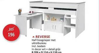 Weba Reverse half-hoogslaper aanbieding