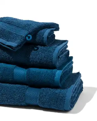 HEMA Hema handdoeken - zware kwaliteit denim (denim) aanbieding
