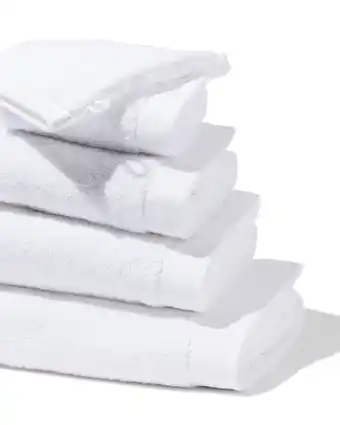 Hema handdoeken - hotel extra zacht wit (wit)