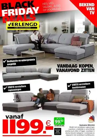 Seats and Sofas Malaga u salon, zetelbed aanbieding