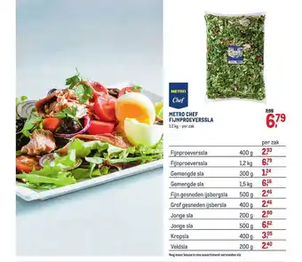 Metro chef fijnproeverssla