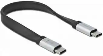 Usb-c to usb-c cable delock 85926 (0,22 m)