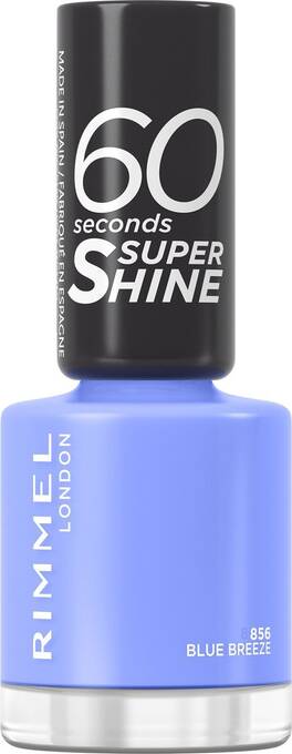 Bol.com Rimmel london 60 seconds supershine nagellak - 856 blue breeze aanbieding