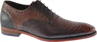 Floris van bommel sfm veterschoenen - cognac- heren maat 30238