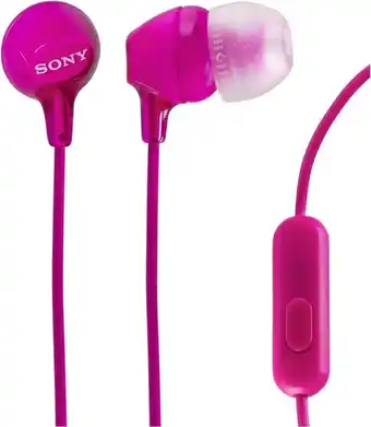 Sony mdr-ex15ap - in-ear oortjes - roze