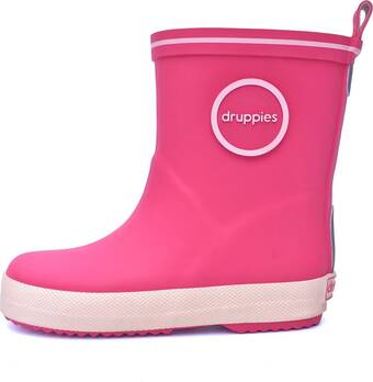 Bol.com Druppies regenlaarzen kinderen - fashion boot - roze - maat 33 aanbieding