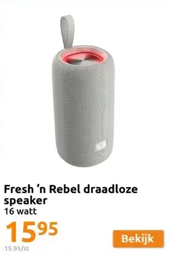 Action Fresh ’n rebel draadloze speaker aanbieding