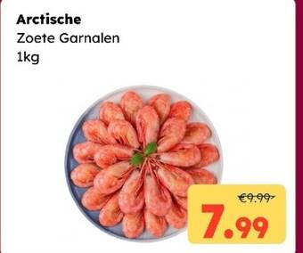 Ochama Arctische zoete garnalen 1kg aanbieding