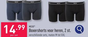 ALDI MEXX Boxershorts voor heren, 2 st. aanbieding