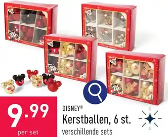 ALDI DISNEY Kerstballen, 6 st. aanbieding