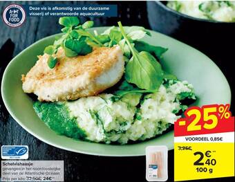 Carrefour Market Schelvishaasje 100g aanbieding