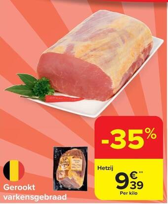 Carrefour Market Gerookt varkensgebraad aanbieding