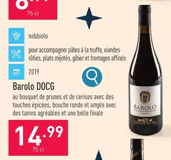 ALDI Barolo DOCG 75 cl aanbieding