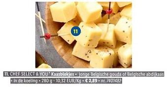 Lidl Kaasblokjes aanbieding