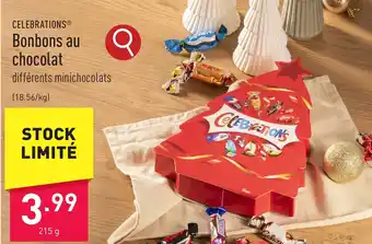 CELEBRATIONS Bonbons au chocolat 215 g