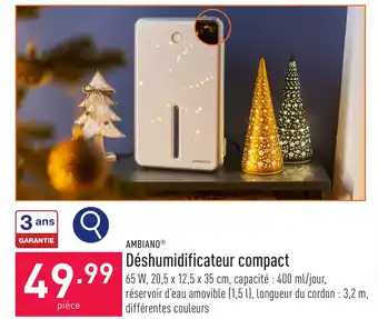 Déshumidificateur compact