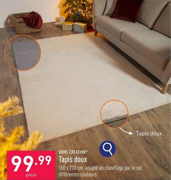ALDI Tapis doux aanbieding
