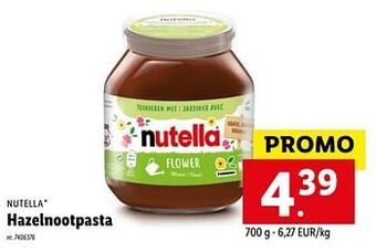 Lidl Hazelnootpasta aanbieding