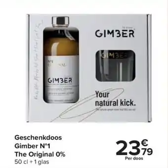 Geschenkdoos Gimber Nᵒ1 The Original 0%
