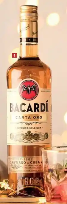 Carrefour Rum Bacardi aanbieding