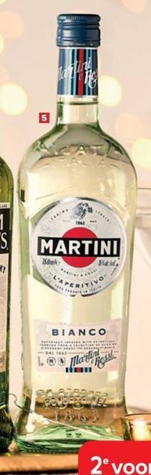 Carrefour Aperitief vermout Martini aanbieding