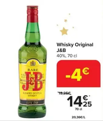 Whisky Original J&B