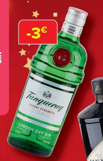 Carrefour Gin London Dry Tanqueray - 43,1%, 70 cl aanbieding