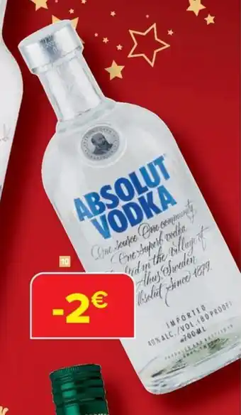 Wodka Absolut- 40% 70 cl