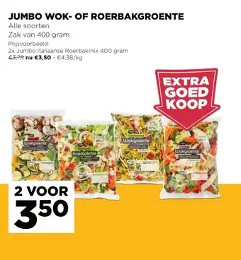 Jumbo Wok- of Roerbakgroente