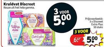 Kruidvat Kruidvat Discreet aanbieding
