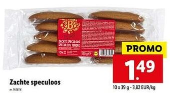 Lidl Zachte speculoos aanbieding