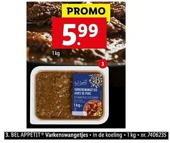 Lidl Varkenswangetjes aanbieding
