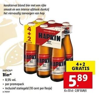 Lidl Bier aanbieding