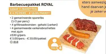 Bon Ap Barbecuepakket royal aanbieding