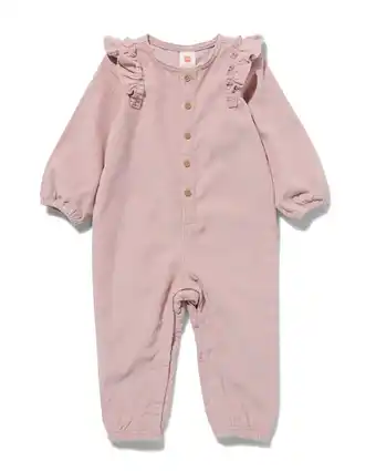 Hema baby jumpsuit rib corduroy lichtpaars (lichtpaars)