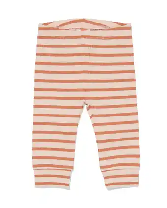 HEMA Hema newborn rib legging bruin (bruin) aanbieding