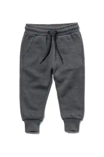 HEMA Hema baby sweatbroek donkergrijs (donkergrijs) aanbieding