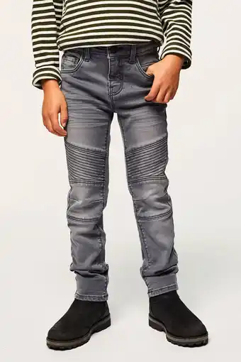 HEMA Hema kinderjeans skinny fit donkergrijs (donkergrijs) aanbieding
