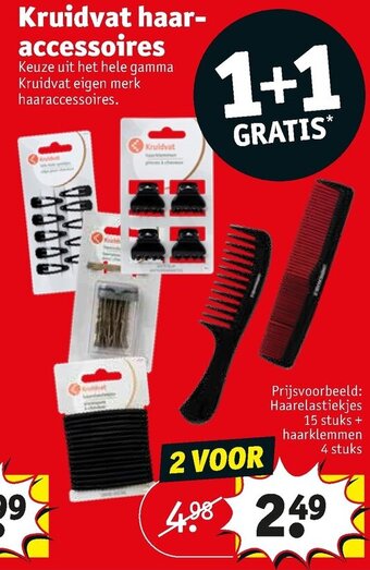 Kruidvat Kruidvat haaraccessoires aanbieding