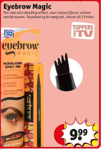 Kruidvat Eyebrow Magic aanbieding