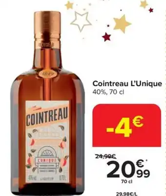 Cointreau L'Unique 40%, 70 cl