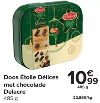 Carrefour Delacre Doos Étoile Délices met chocolade 485g aanbieding