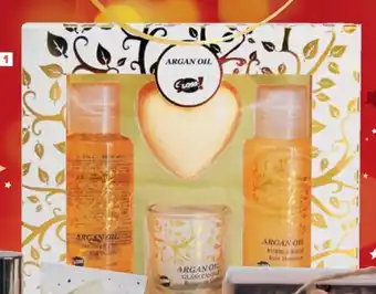Geschenkdoos Voor het bad arganolie