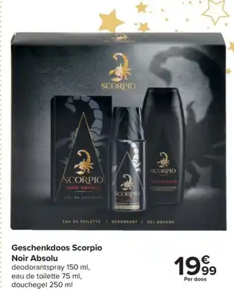 Noir Absolu Geschenkdoos Scorpio