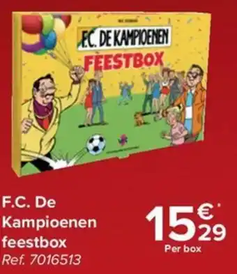 Carrefour F.C. De Kampioenen feestbox aanbieding